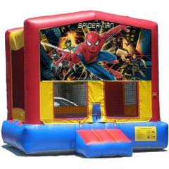 Spiderman Bouncer - 15x15 Spiderman Bouncer - 15x15